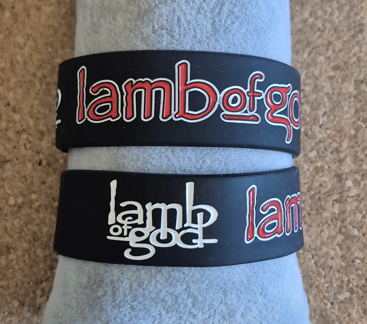 Pulseiras de Silicone - Bandas & Artistas (Letras A-L) 31