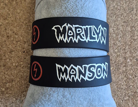 Pulseiras de Silicone - Bandas & Artistas (Letras M-Z)