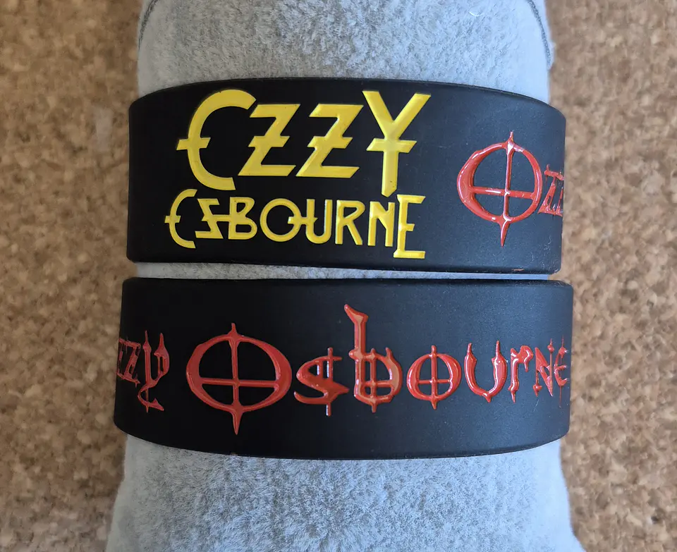Pulseiras de Silicone - Bandas & Artistas (Letras M-Z) 12