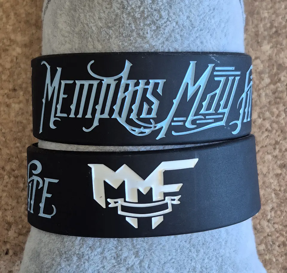 Pulseiras de Silicone - Bandas & Artistas (Letras M-Z) 3