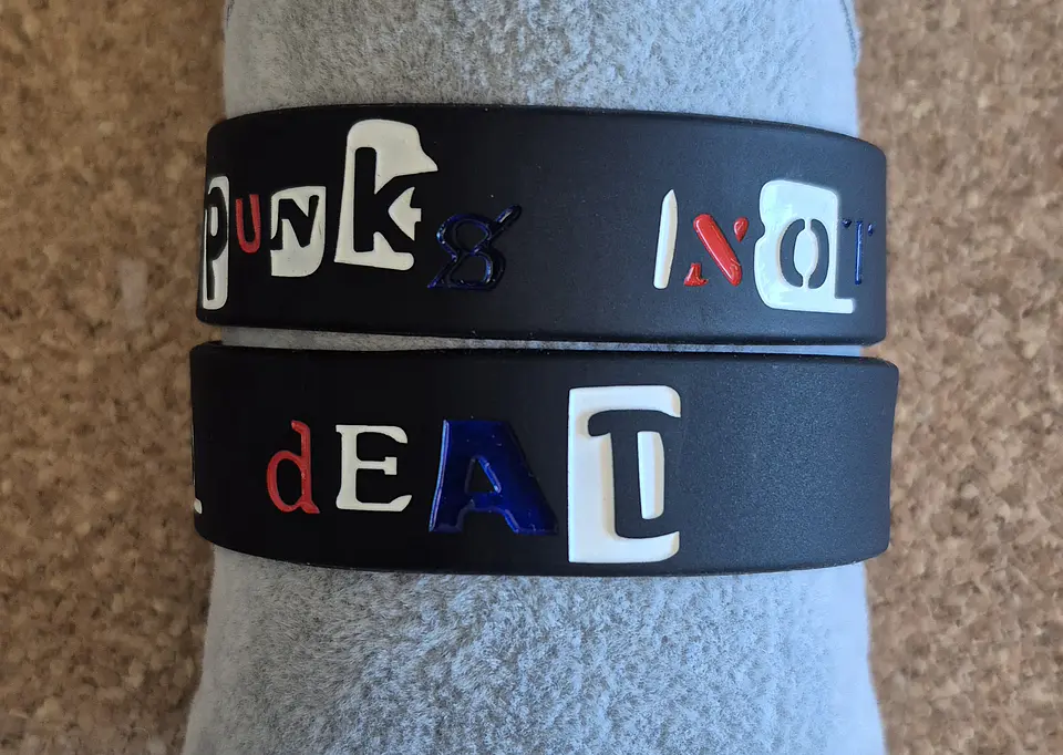 Pulseiras de Silicone - Bandas & Artistas (Letras M-Z) 19