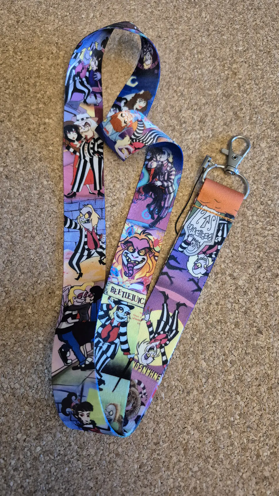  Porta-Chaves Fita Lanyards - Coleção Horror & Fantasia Dark (8 Modelos)  5