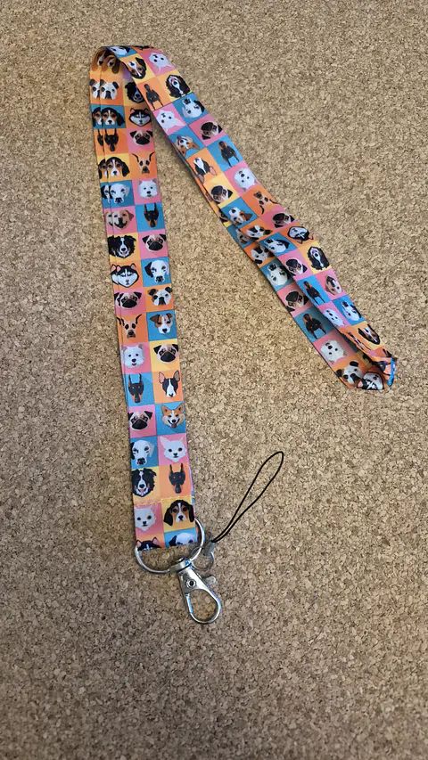Porta-Chaves Fita Lanyards - Coleção Desporto, Animais & Estilo (13 Modelos)
