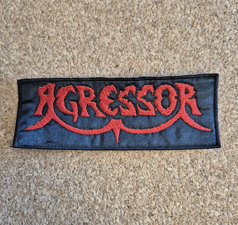 Agressor Patch - Embroidered (Sew-on)