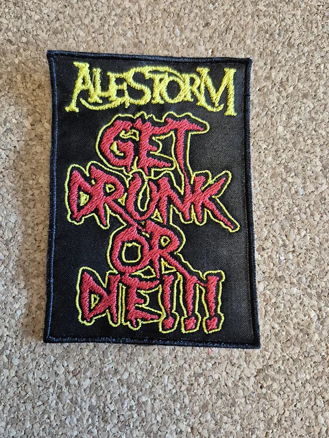 Alestorm Patch - Embroidered & Sew-on 2 Modelos (Desde 8,00€)