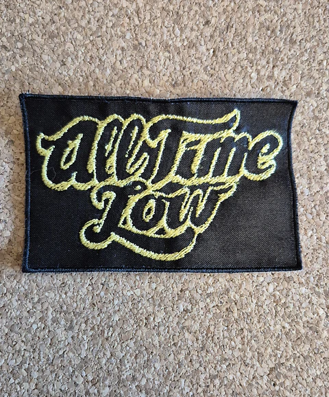 ​All Time Low Patch - Embroidered (Sew-on)