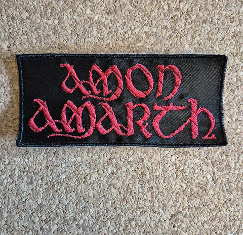 Amon Amarth Patch - Embroidered (Sew-on)