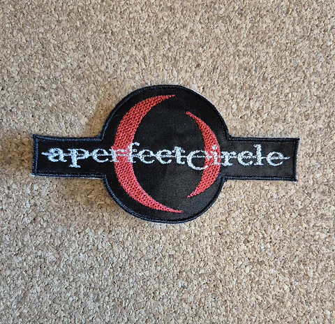 A Perfect Circle Patch - Embroidered Cut-out (Sew-on)