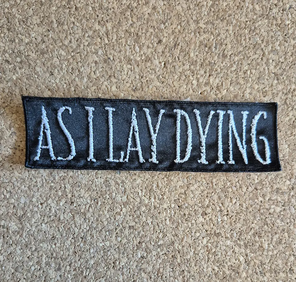 As I Lay Dying Patch - Embroidered (Sew-on) 1