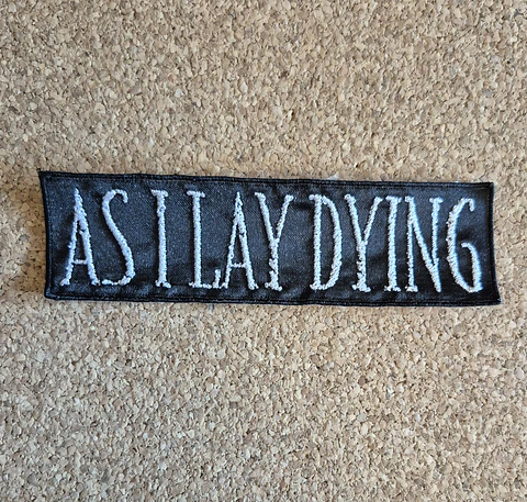 As I Lay Dying Patch - Embroidered (Sew-on)