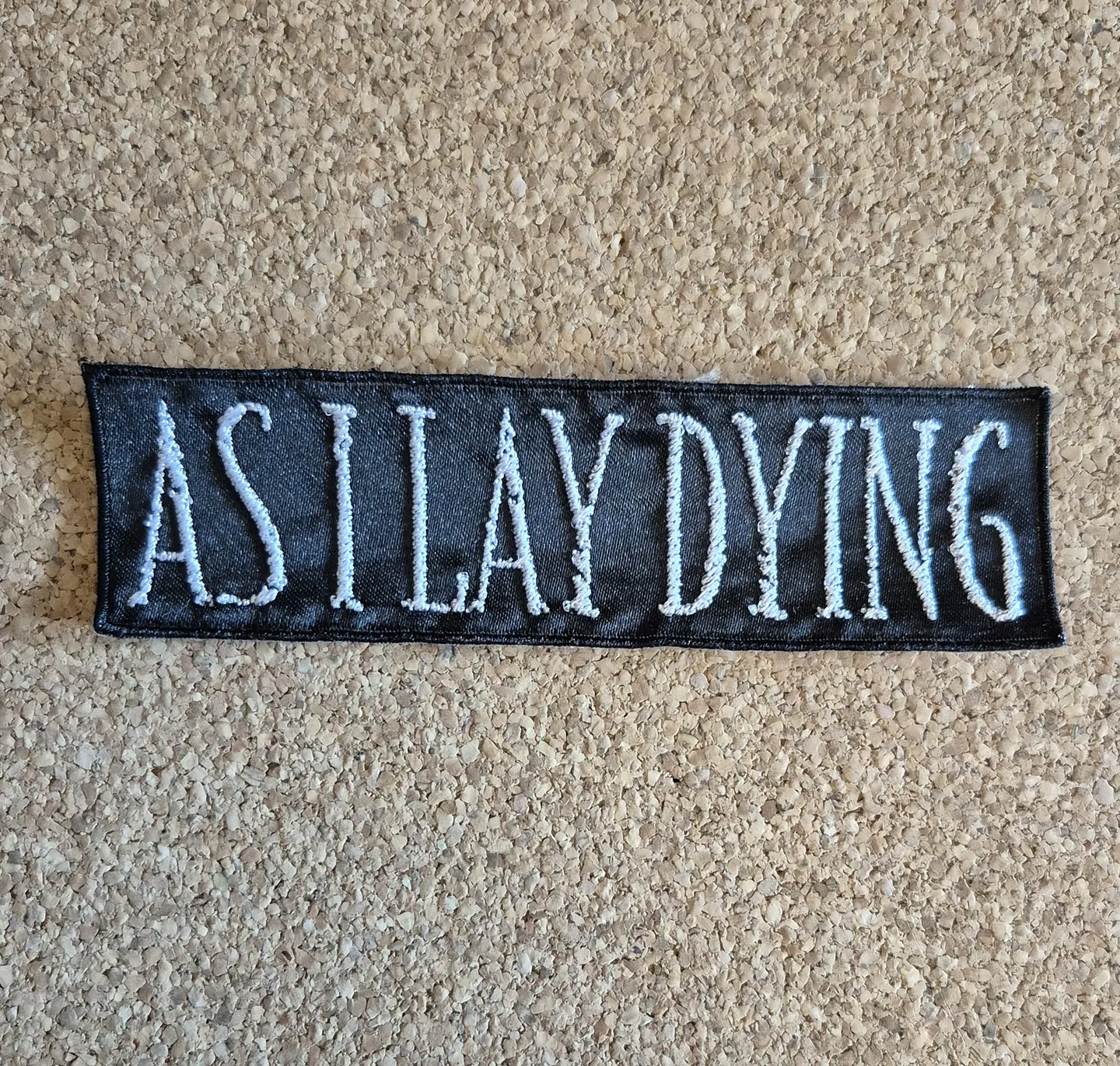 As I Lay Dying Patch - Embroidered (Sew-on) 1