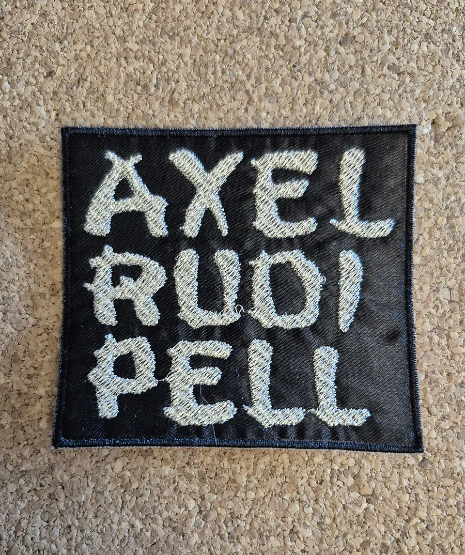 Axel Rudi Pell Patch - Embroidered (Sew-on) 1