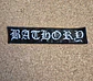 Bathory Patch - Embroidered & Woven 4 Modelos (Desde 8,00€) - thumbnail 3