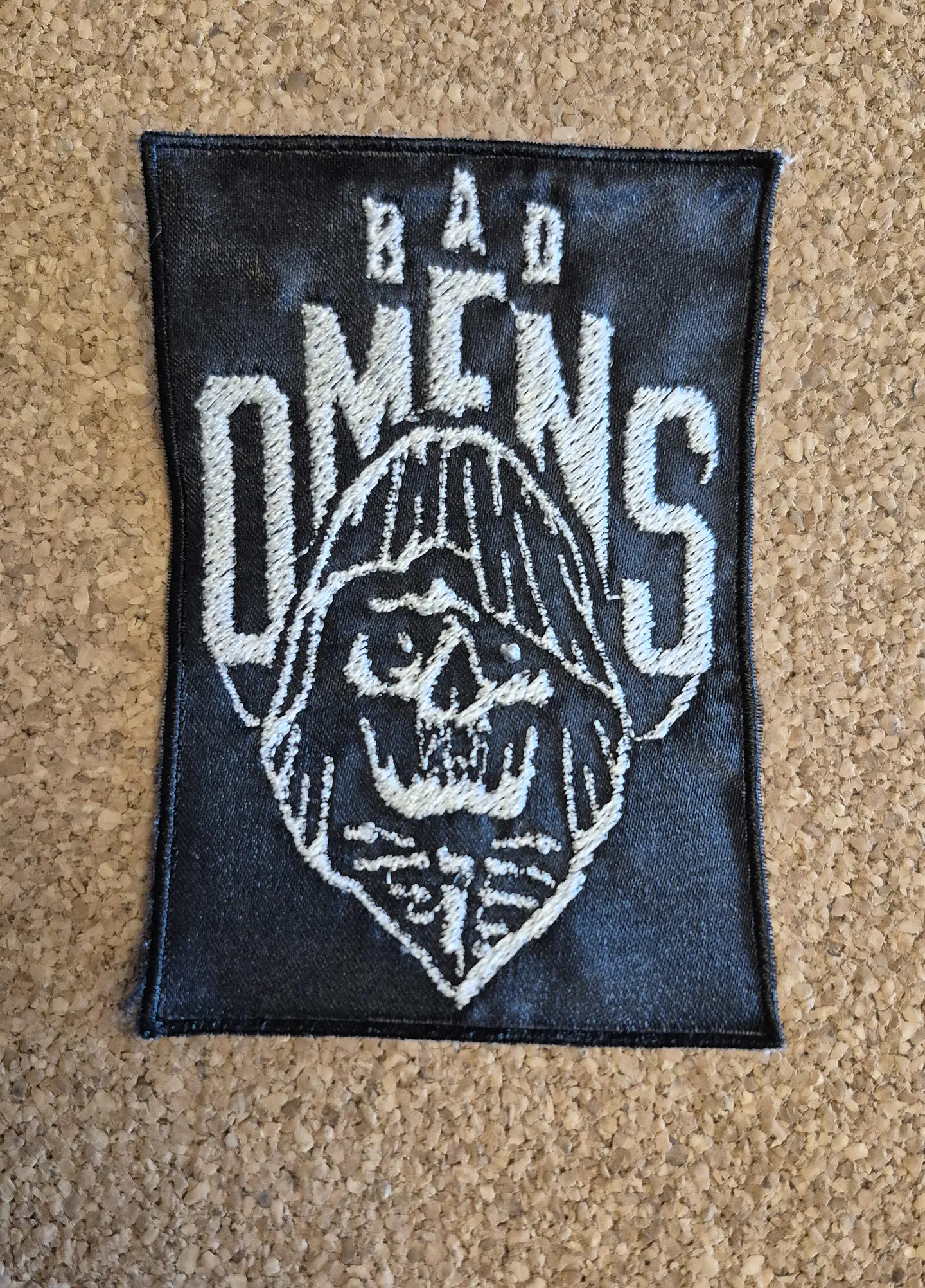 Bad Omens Patch - Embroidered (Sew-on)  1