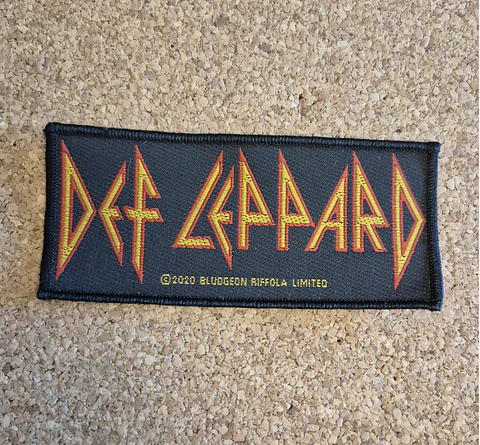 Def Leppard Patch - Embroidered & Woven 3 Modelos (Desde 7,00€) 