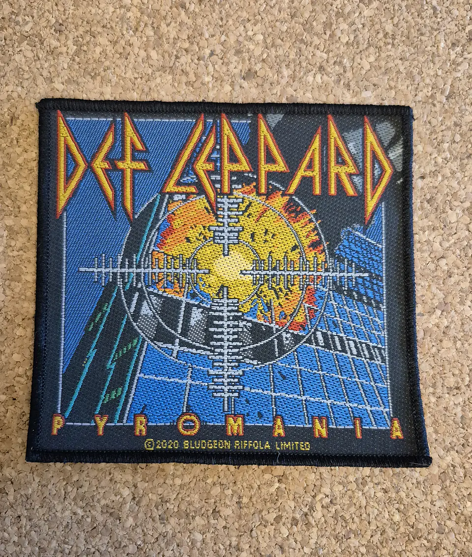 Def Leppard Patch - Embroidered & Woven 3 Modelos (Desde 7,00€)  1
