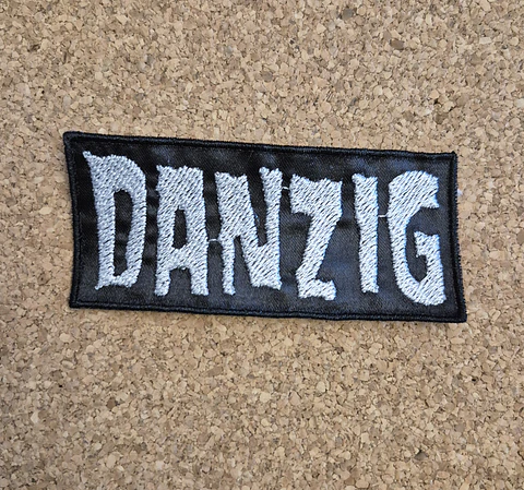 Danzig Patch - Embroidered & Sew-on 2 Modelos (Desde 7,00€) 