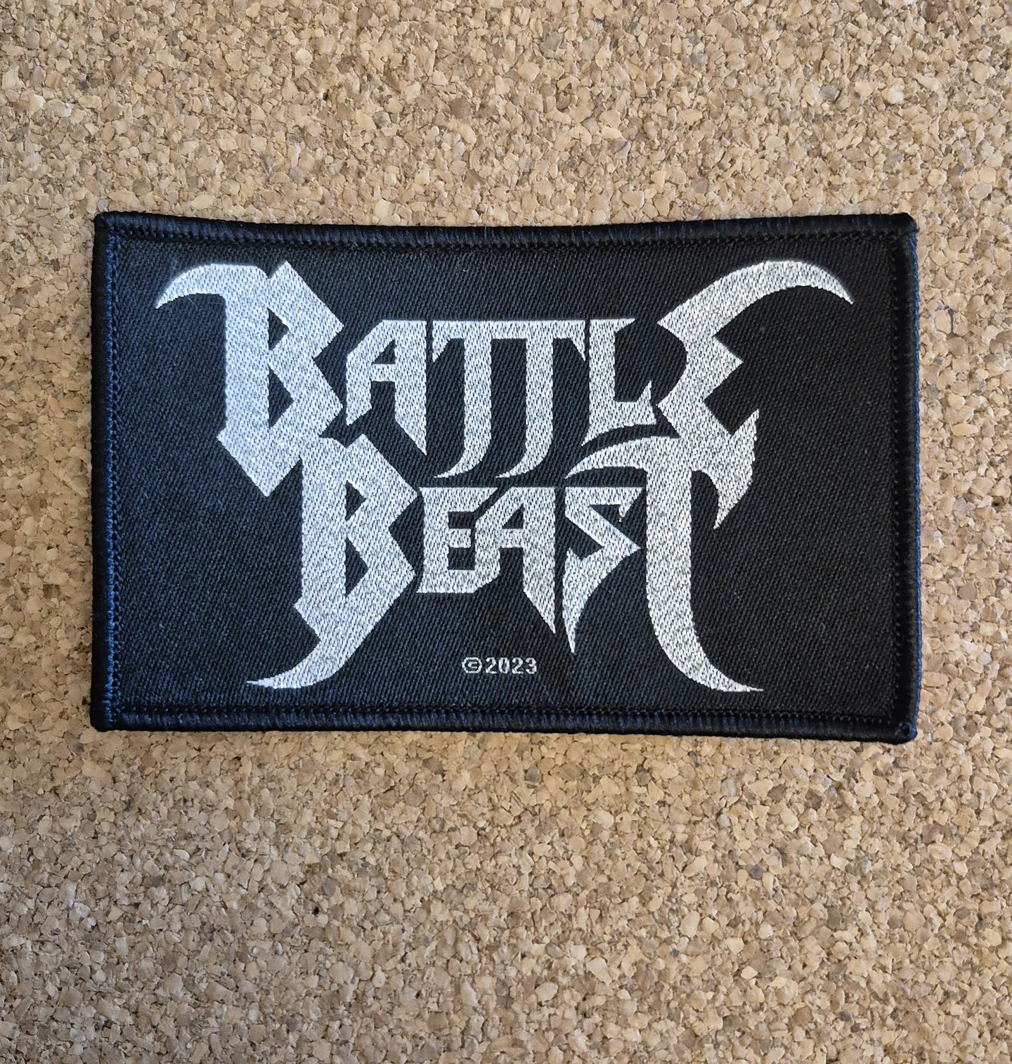 Battle Beast Patch - Woven (Sew-on)  1