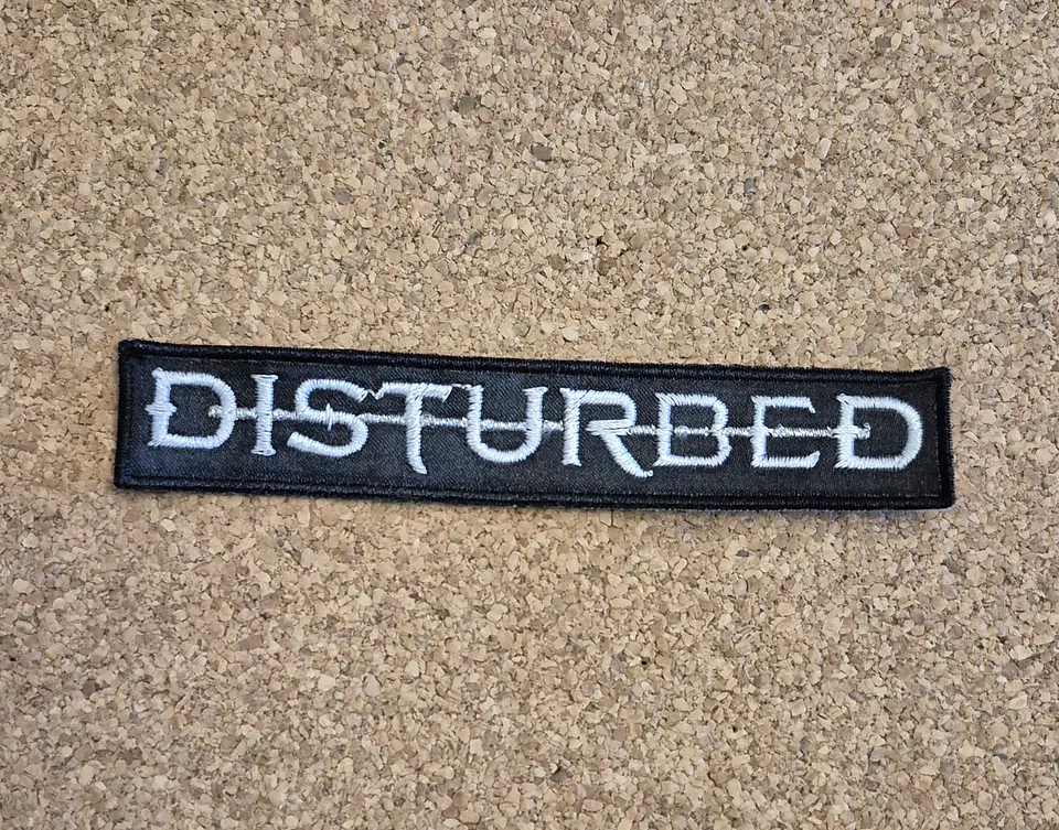 Disturbed Patch - Embroidered & Woven 3 Modelos (Desde 7€)  1