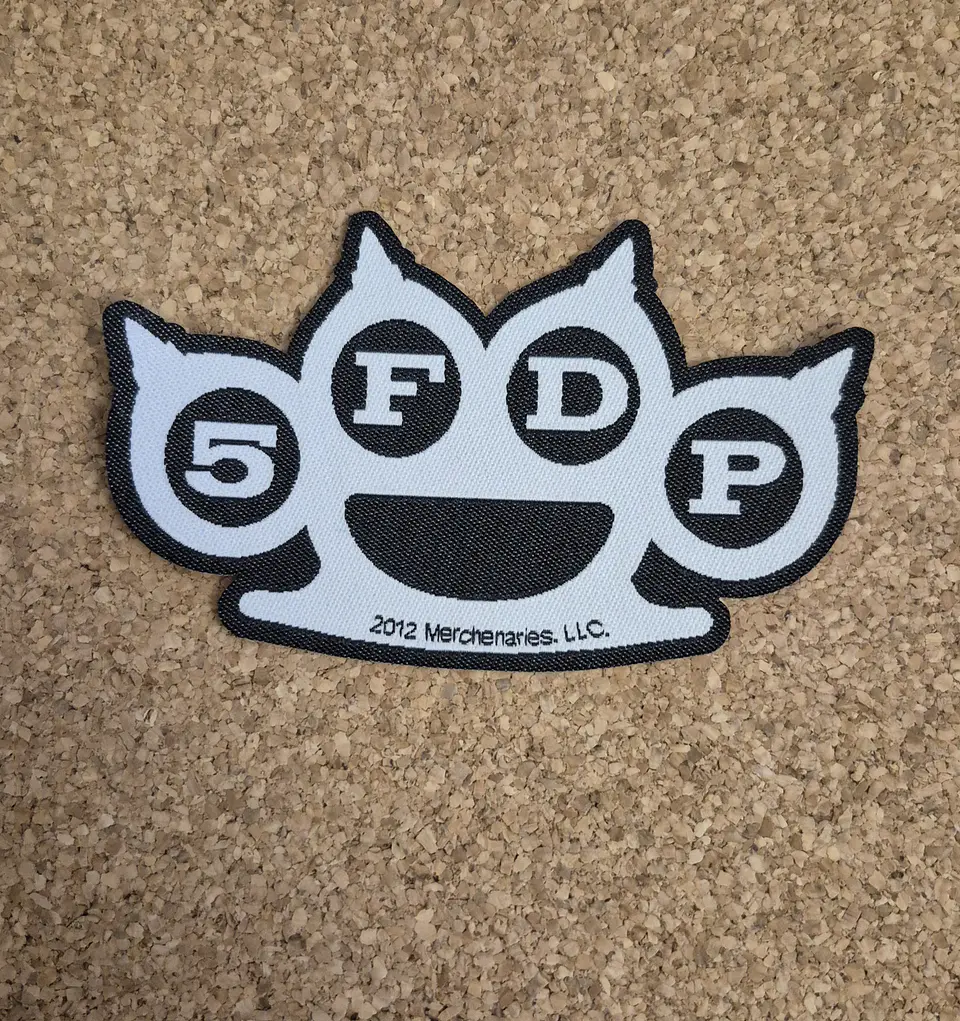 Five Finger Death Punch Patch - Embroidered & Woven 4 Modelos (Desde 7€)  3