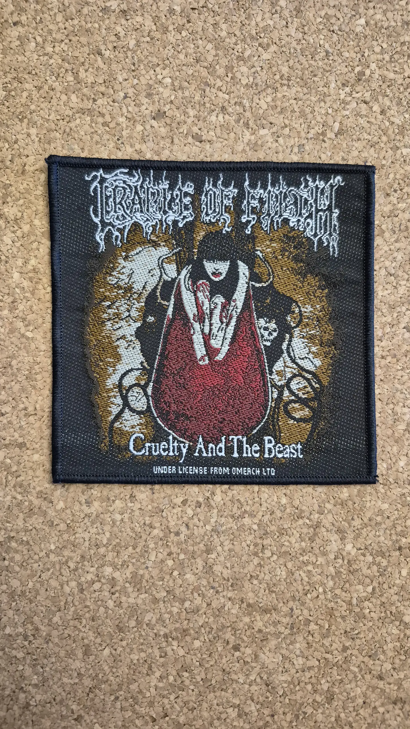 Cradle of Filth Patch - Woven & Sew-on 4 Modelos (Desde 8€)  1
