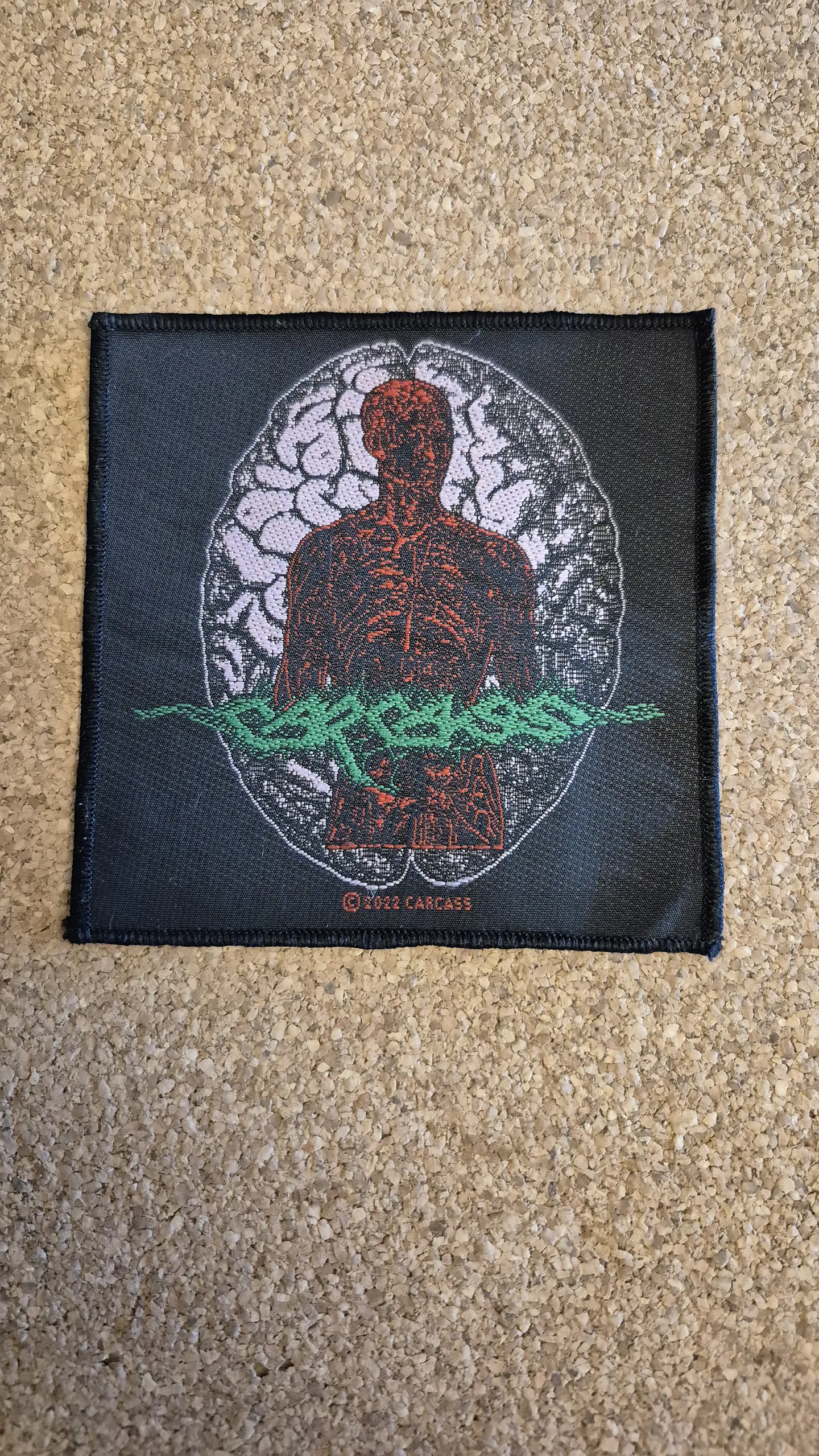 Carcass Patch - Woven & Sew-on 3 Modelos  3