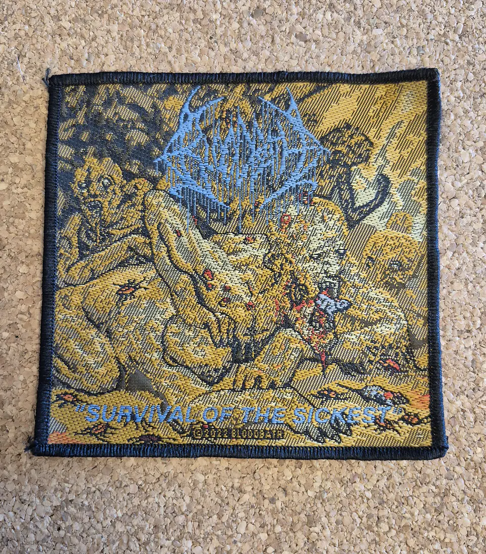 Bloodbath Patch  Woven & Sew-on 2 Modelos 1