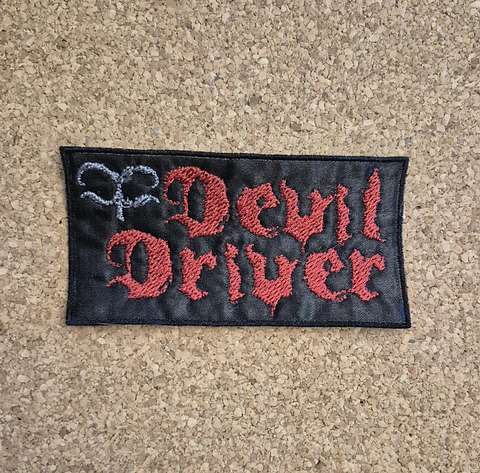 DevilDriver Patch - Embroidered & Woven 2 Modelos