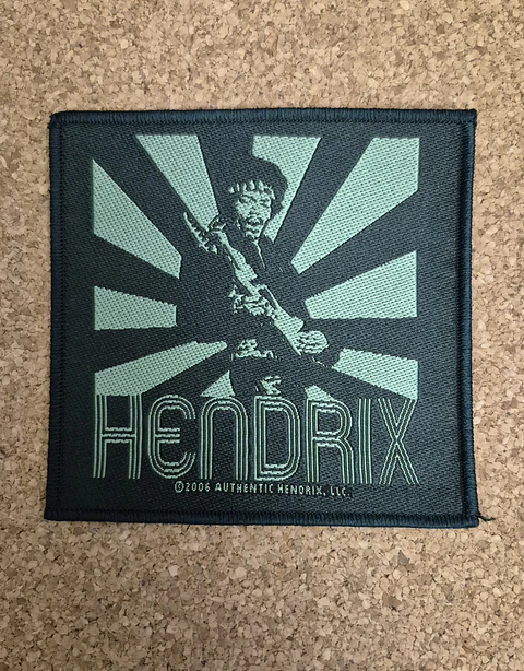 Jimi Hendrix Patch - Woven (Sew-on) 