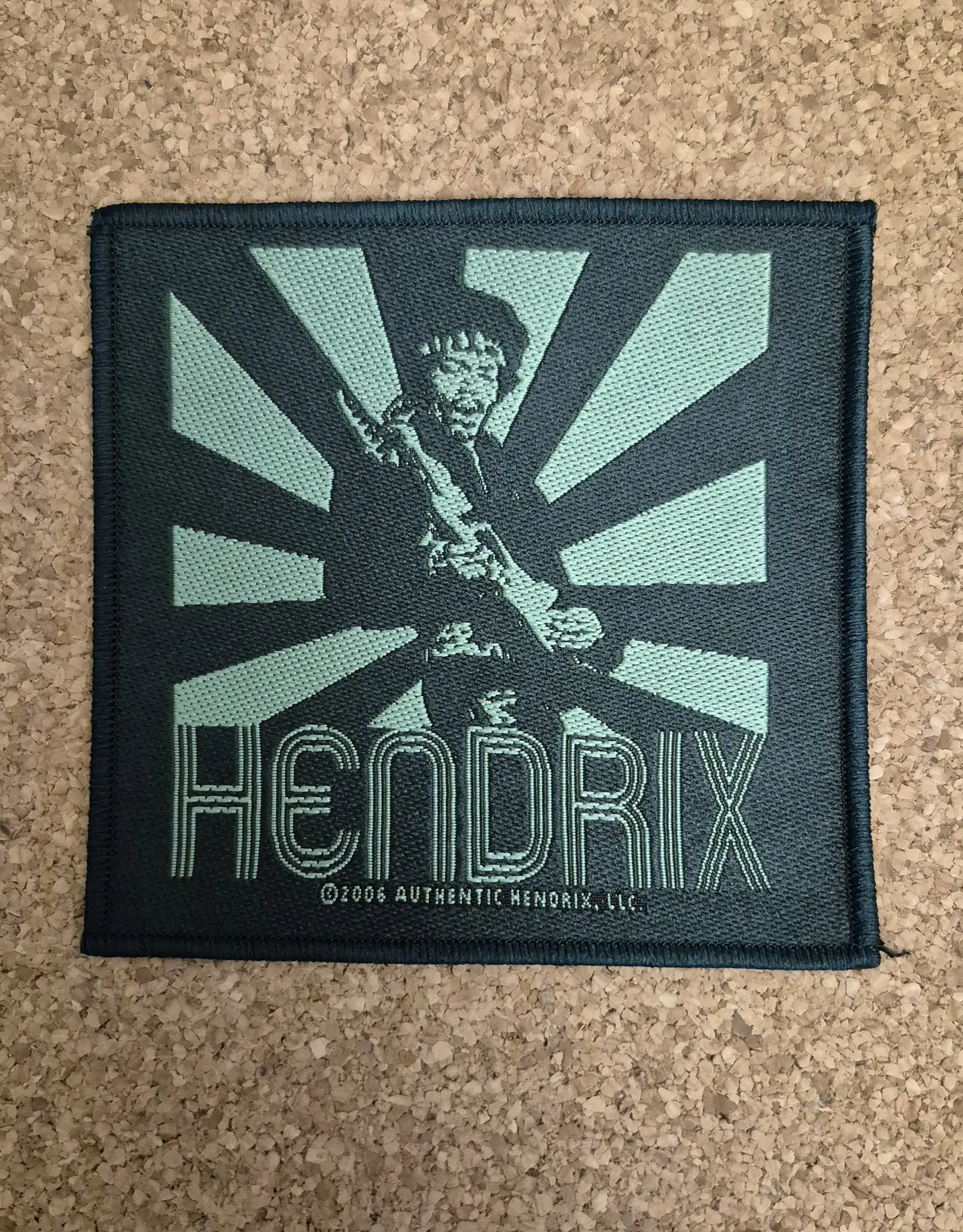 Jimi Hendrix Patch - Woven (Sew-on)  1