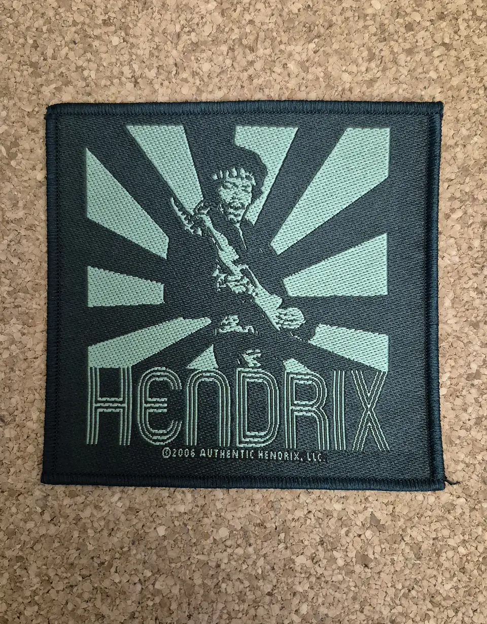 Jimi Hendrix Patch - Woven (Sew-on)  1