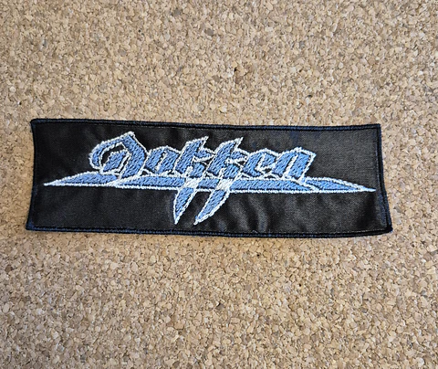 Dokken Patch - Embroidered (Sew-on)
