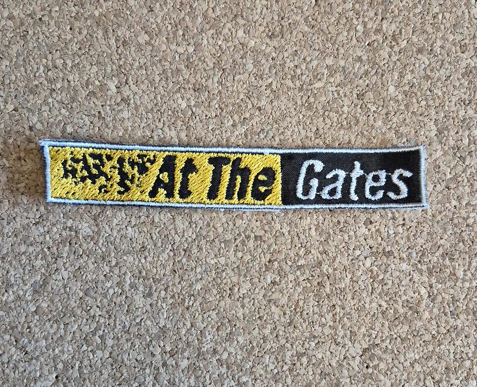 At The Gates Patch - Embroidered & Sew-on 2 Modelos 2