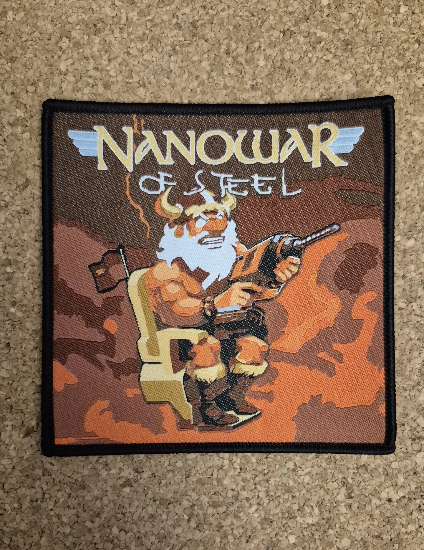 Nanowar of Steel Patch - Woven (Sew-on) 1