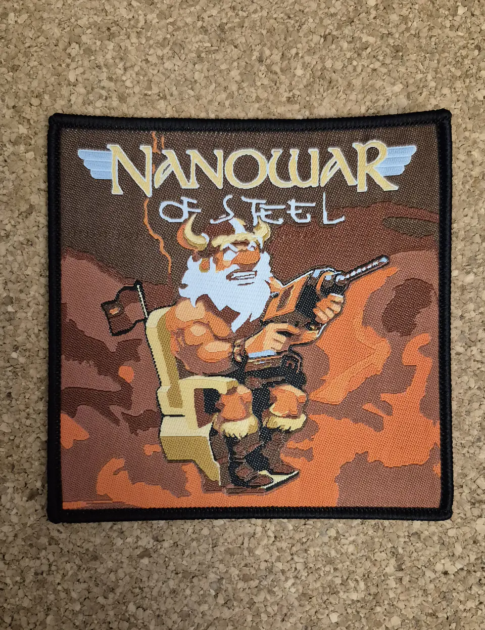 Nanowar of Steel Patch - Woven (Sew-on) 1