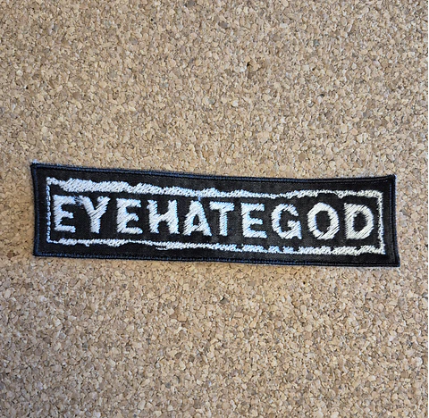 Eyehategod Patch - Embroidered & Woven 2 Modelos