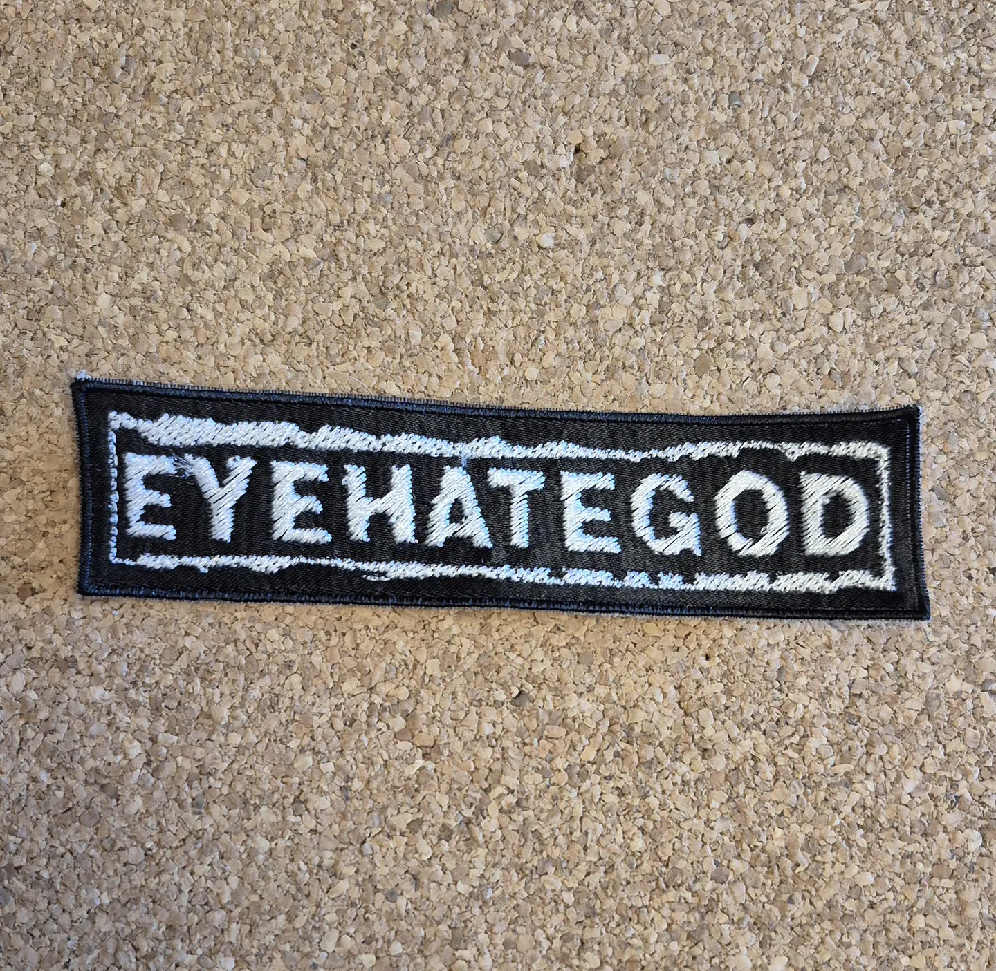 Eyehategod Patch - Embroidered & Woven 2 Modelos 1