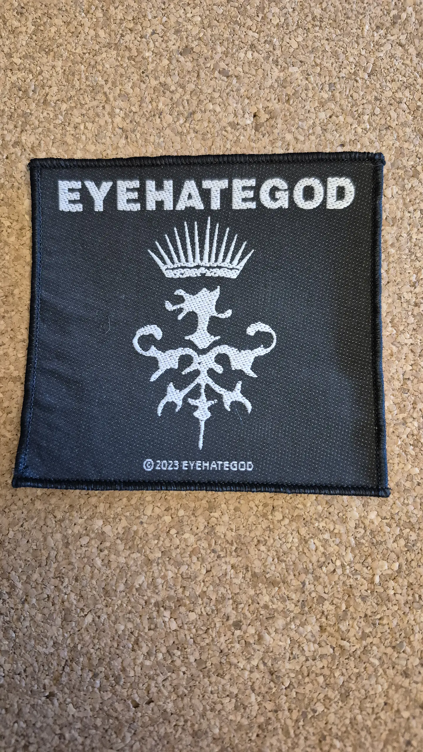 Eyehategod Patch - Embroidered & Woven 2 Modelos 2