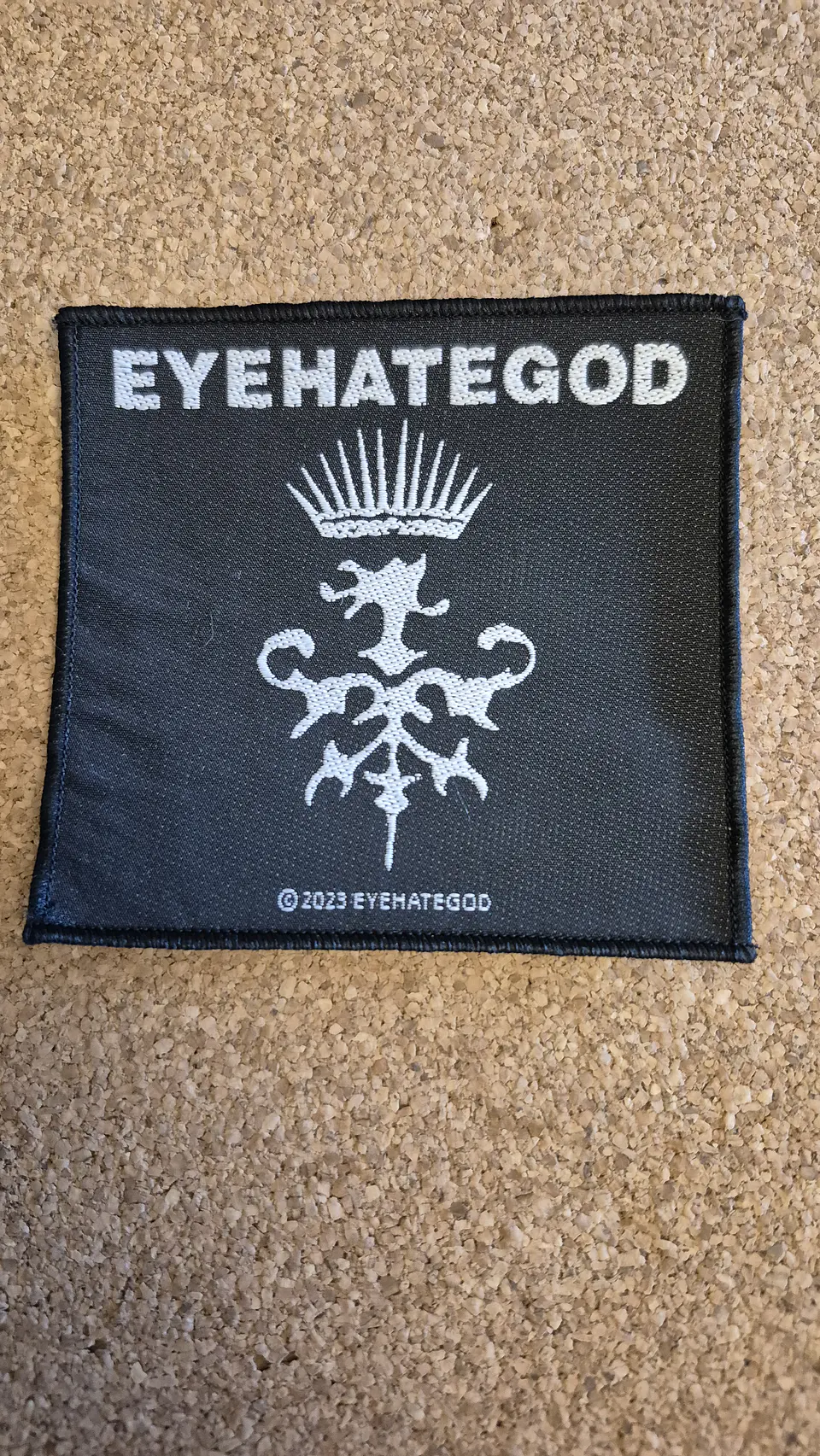 Eyehategod Patch - Embroidered & Woven 2 Modelos 2