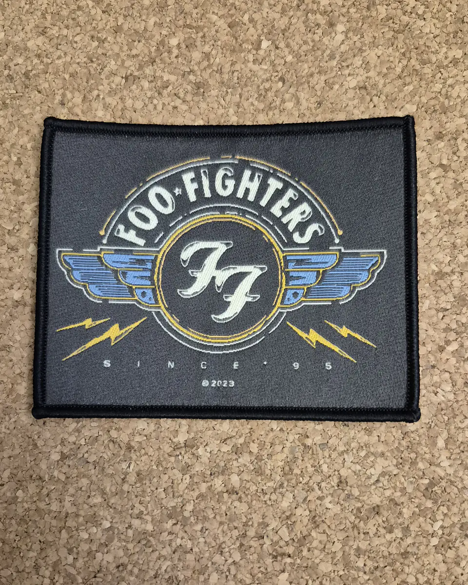 Foo Fighters Patch - Embroidered & Woven 2 Modelos (Desde 7€) 1
