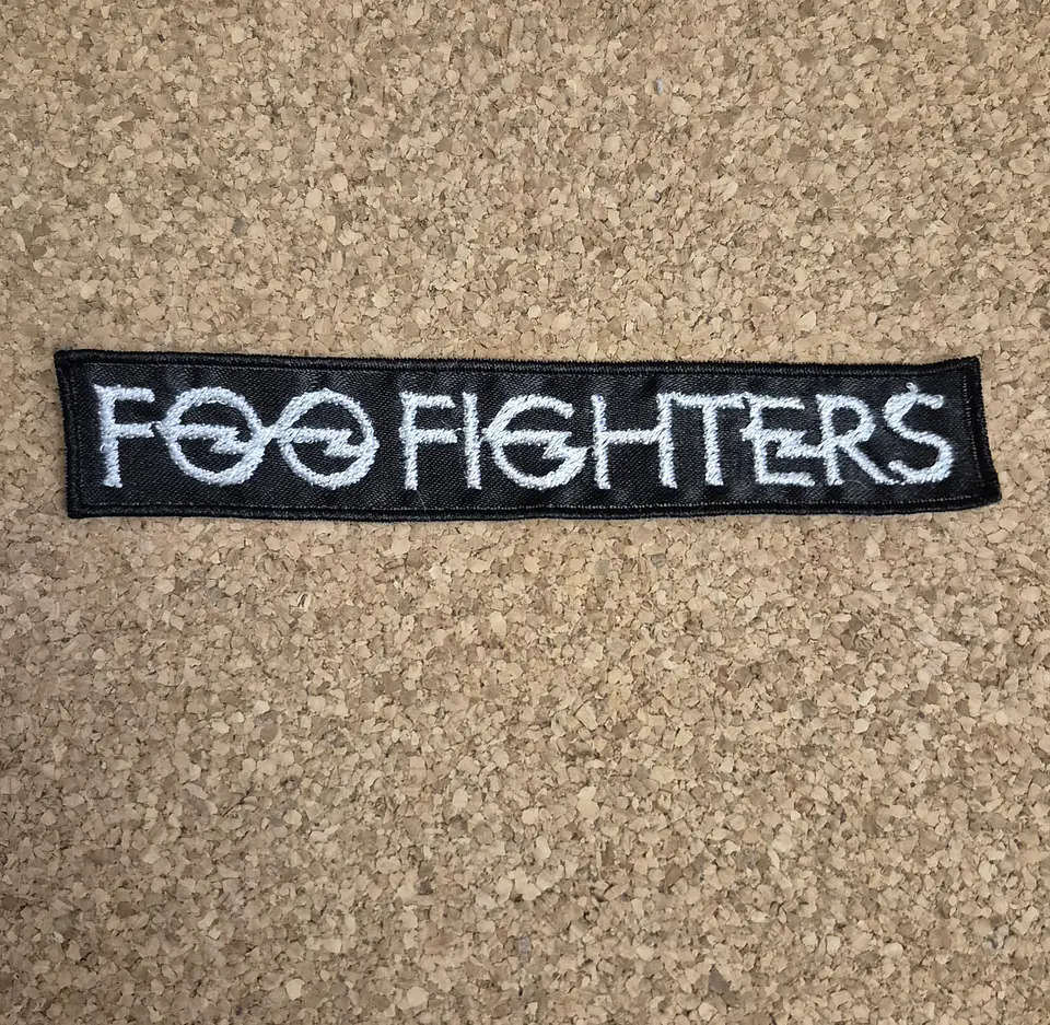 Foo Fighters Patch - Embroidered & Woven 2 Modelos (Desde 7€) 2