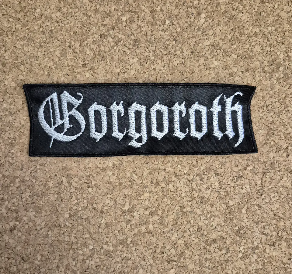 Gorgoroth Patch - Embroidered & Woven 2 Modelos (Desde 8€) 1