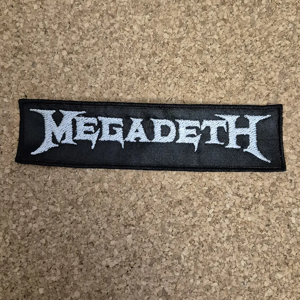 Megadeth Patch - Embroidered & Woven 3 Modelos (Desde 7€) 1