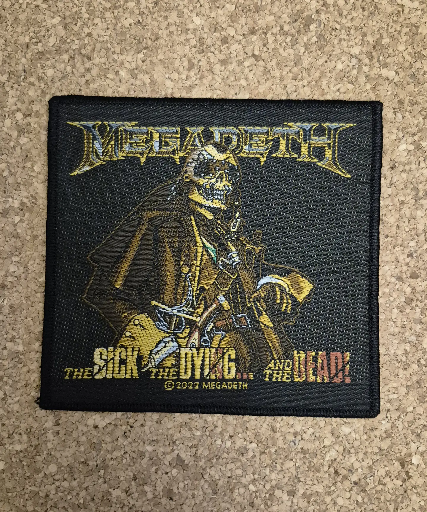 Megadeth Patch - Embroidered & Woven 3 Modelos (Desde 7€) 3