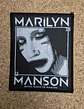 Marilyn Manson Patch Woven & Sew-on 3 Modelos - Thumbnail 1