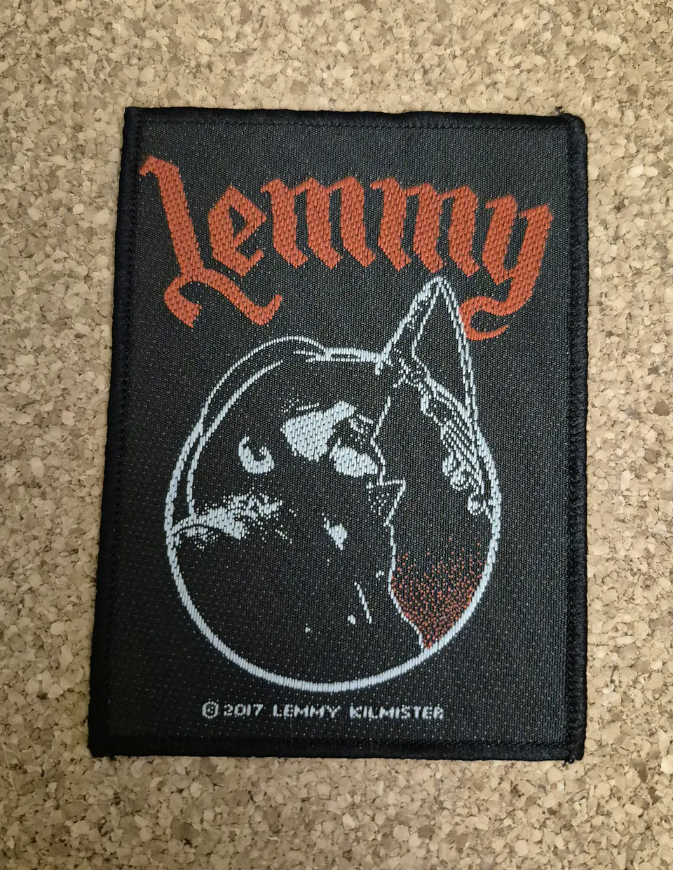 Lemmy Kilmister Patch - Woven & Sew-on 2 Modelos 1