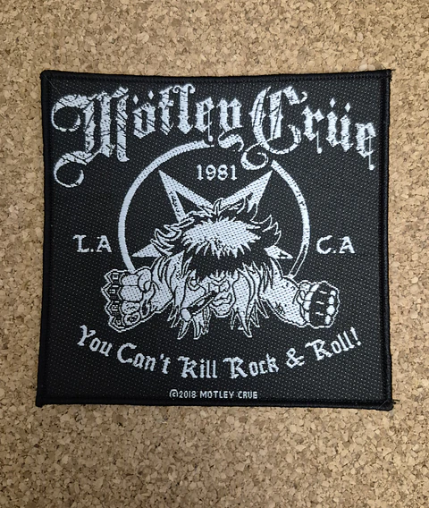 Mötley Crüe Patch - Woven & Sew-on 4 Modelos (Desde 8€)
