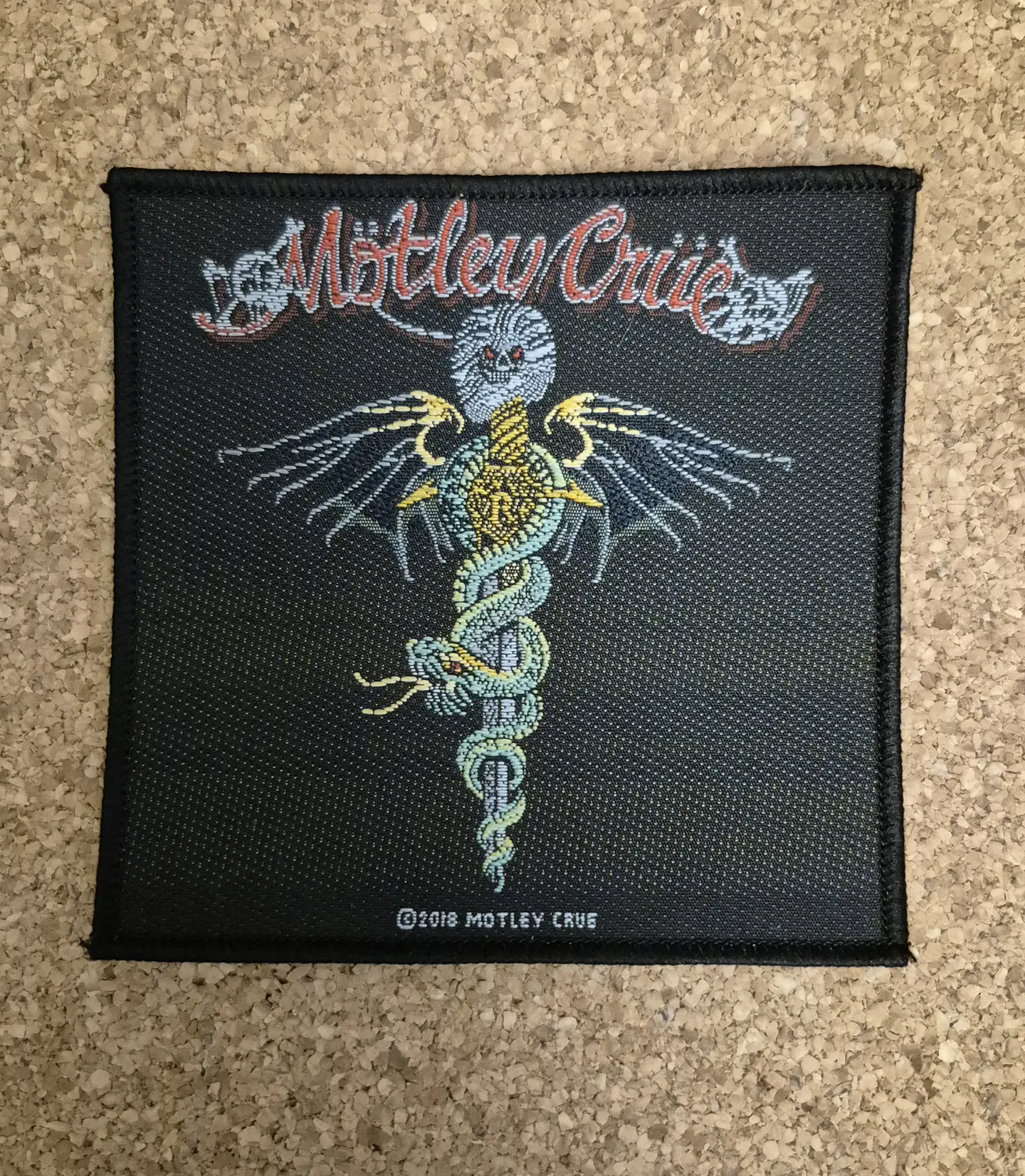 Mötley Crüe Patch - Woven & Sew-on 4 Modelos (Desde 8€) 3