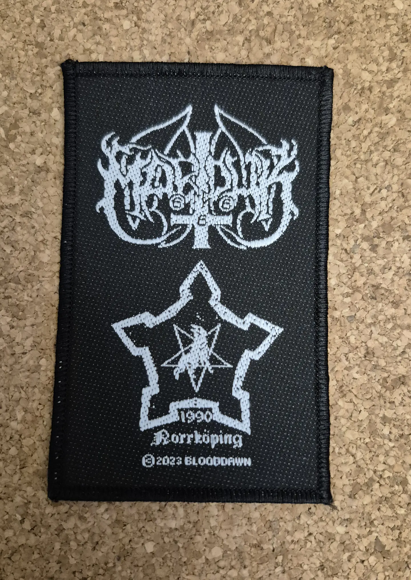 Marduk Patch - Woven & Sew-on 2 Modelos 2