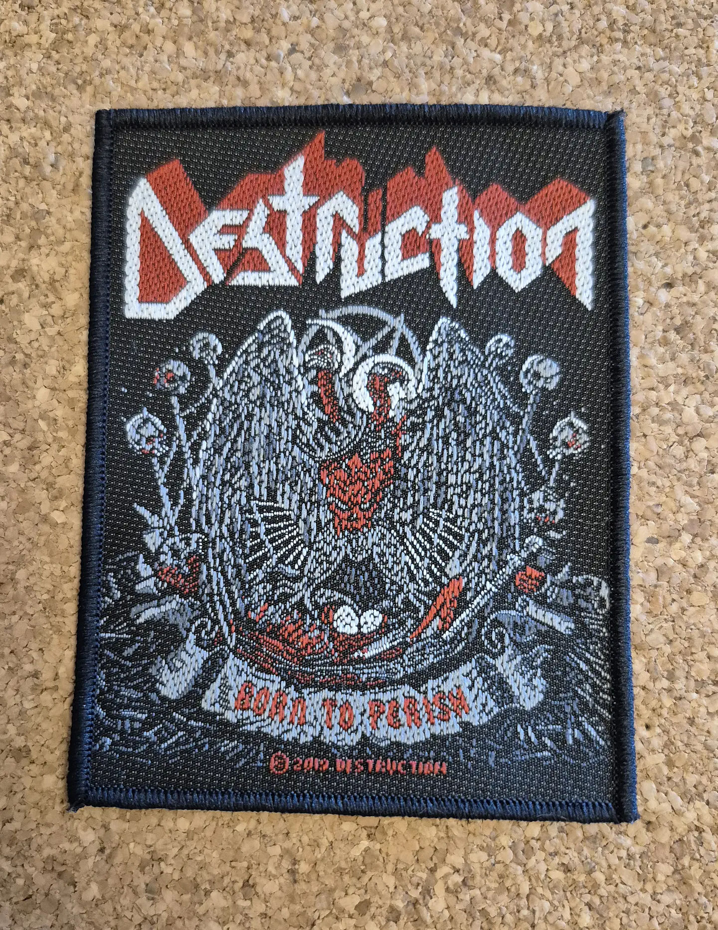 Destruction Patch - Woven & Sew-on 2 Modelos 2